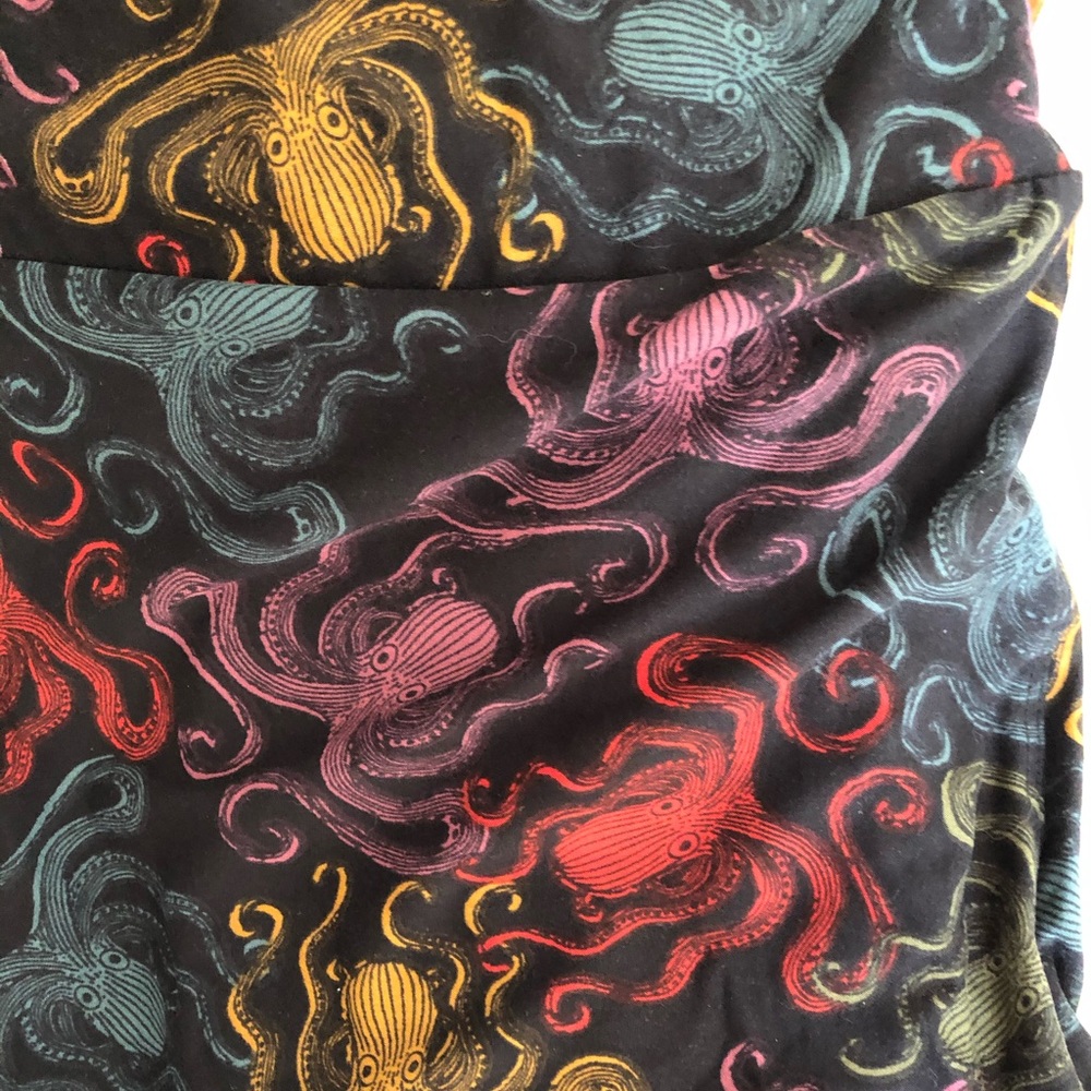 LulaRoe multi- colored octopus TC leggings NWT